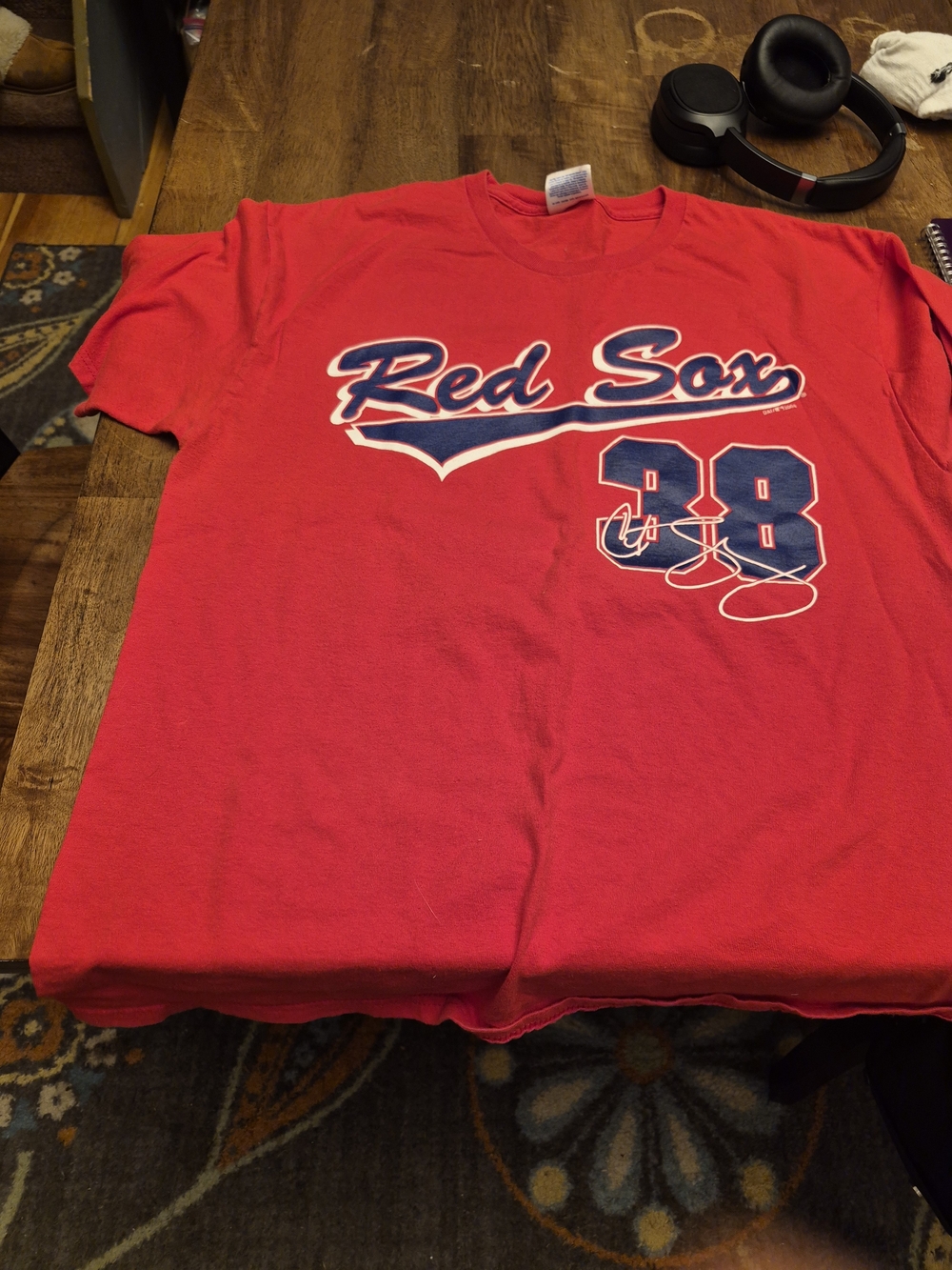 Boston Red Sox Vintage Curt Shilling Tshirt